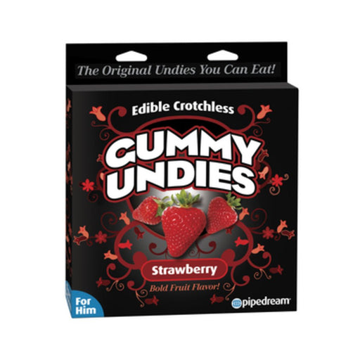 Edible Male Gummy Undies Strawberry | SexToy.com