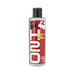 Bottle of Elbow Grease H2O Hot Gel warming water-based lubricant with red and black label and black cap.