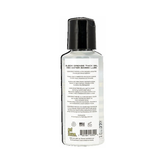 Elbow Grease H2O Thick Gel Lubricant 2.4oz | SexToy.com