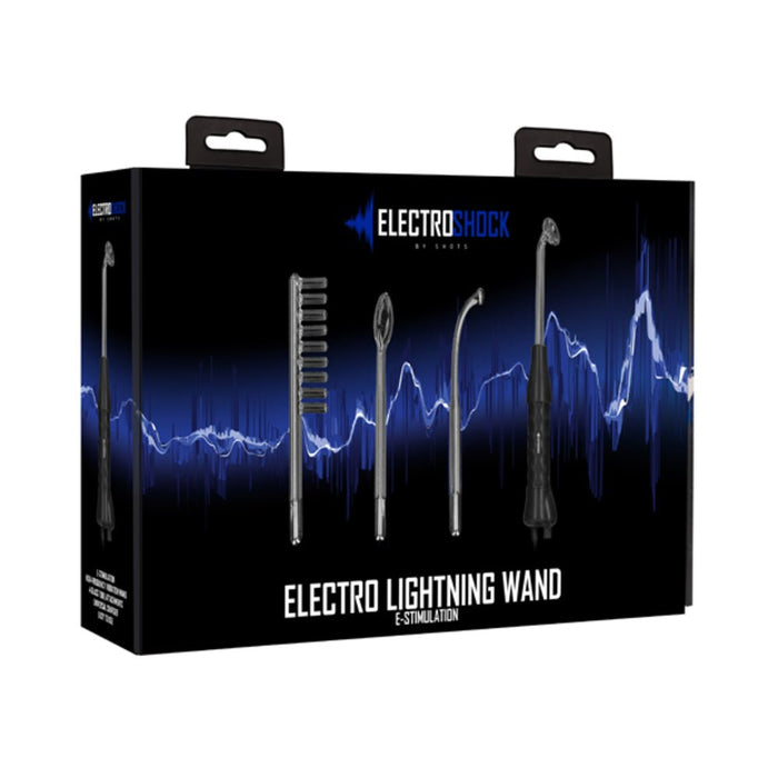 Electro Lightning Wand - Black | SexToy.com