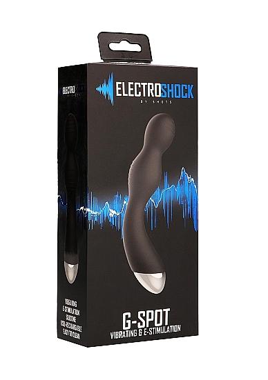 Electro Shock E-Stimulation G-Spot Vibrator Black | SexToy.com