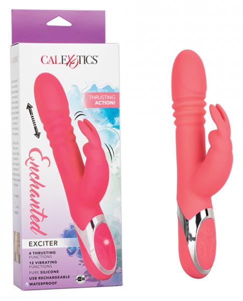 Enchanted Exciter Pink Rabbit Style Vibrator | SexToy.com