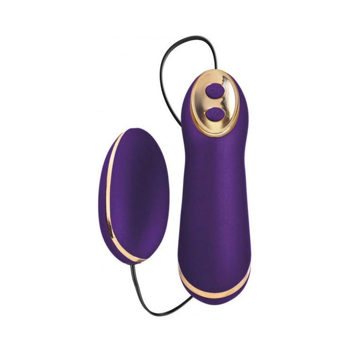 Entice Ella Remote Control Bullet Waterproof Purple - SexToy.com