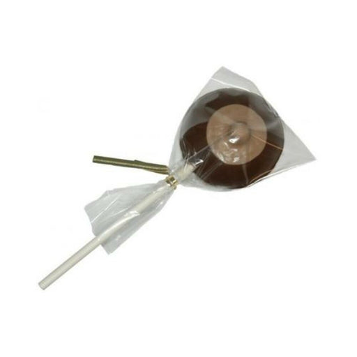 Erotic Chocolate Small Single Boob with Stick Lollipop - SexToy.com
