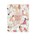Book cover of Every Body featuring abstract line drawings of diverse human figures in various poses with soft pink and orange tones.