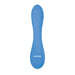 Blue silicone Evolved Blue Crush Petite Vibe with a curved, ergonomic shape and tapered tip.