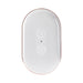 White oval remote control with power and vibration mode buttons for Evolved Eager Egg vibrator.