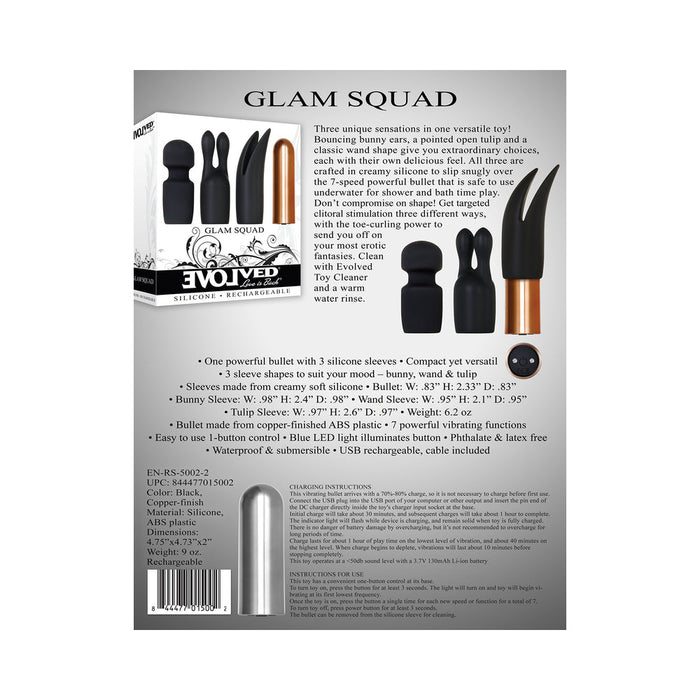 Evolved Glam Squad Black/Copper - SexToy.com