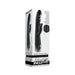 Black Evolved Heat Up & Chill G-Spot Rabbit vibrator with dual motors, heating and cooling feature, shown in packaging.
