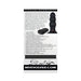 Packaging of Evolved Kong rechargeable black silicone anal plug with remote control and product details.