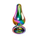 Evolved Rainbow Metal Plug Small - SexToy.com
