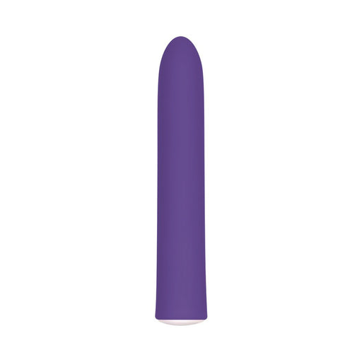Evolved Rechargeable Slim Vibe 7 Function Waterproof Purple - SexToy.com