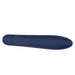 Sleek blue straight vibrator with smooth surface and rounded tip, designed for versatile and powerful stimulation.