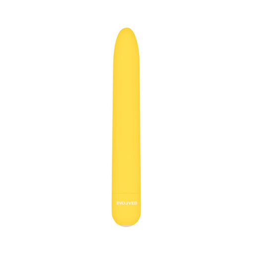 Evolved Sunny Sensations Rechargeable Silicone - Yellow | SexToy.com