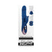Evolved The Ringer Rechargeable Thrusting Silicone Rabbit Vibrator Blue - SexToy.com
