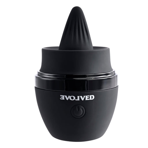 Evolved Tongue Tied Silicone Rechargeable Black - SexToy.com