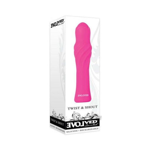 Evolved Twist & Shout Rechargeable Vibrator | SexToy.com