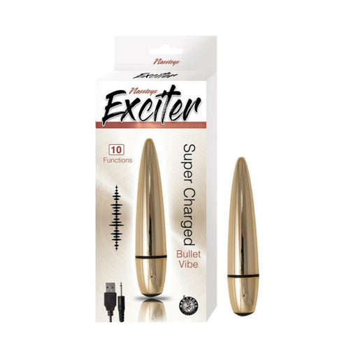 Exciter Bullet Vibe - Gold | SexToy.com