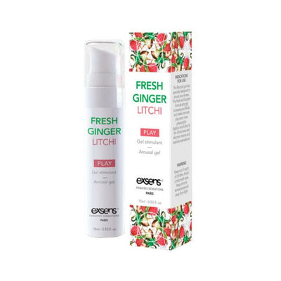 Exsens Arousal Gel Fresh Ginger Lychee 0.5 Oz. - SexToy.com