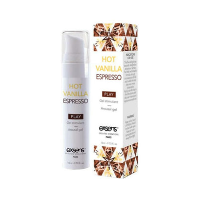 Exsens Arousal Gel Vanilla Espresso 0.5 Oz. - SexToy.com