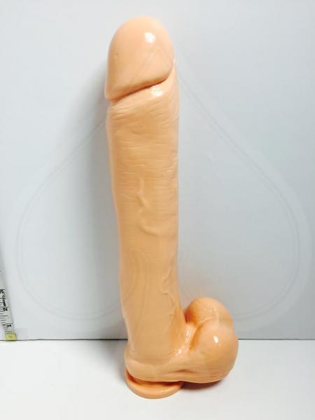 Exxxtreme Dong 14 Inches with Suction Cup Beige | SexToy.com