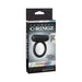 Packaging of Fantasy C-Ringz The Wingman black vibrating waterproof cock ring with textured bullet vibrator.