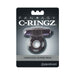 Purple vibrating super ring in clear packaging with Fantasy C-Ringz branding by Pipedream.