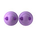 Pair of purple silicone vibrating nipple suckers designed for gentle suction and stimulation.