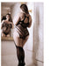 Fantasy Lingerie Sheer Impulsive Gartered Teddy Bodystocking - SexToy.com