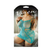 Fantasy Lingerie Vixen Euphoria Striped Net Dress - SexToy.com