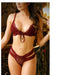 Fantasy Lingerie Vixen Good 4 You Lace Triangle Bralette & Matching Panty With Double-Strap Waistband - SexToy.com