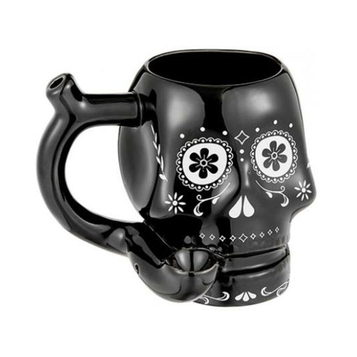Fashioncraft Novelty Mug - Black Skull - SexToy.com