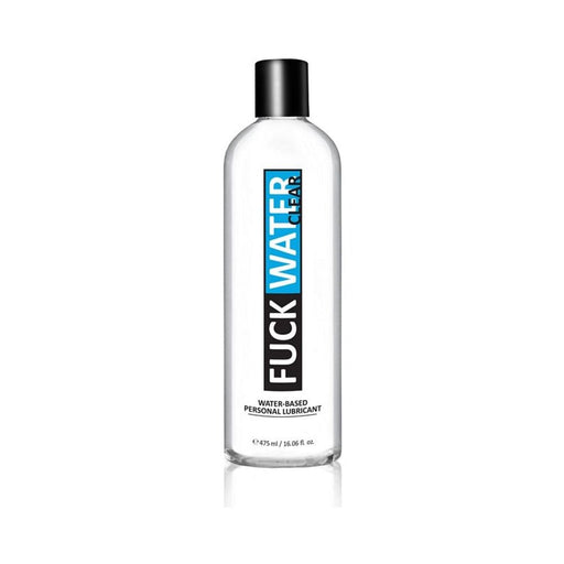 F*ck Water Clear H2O Water Based Lubricant 16oz | SexToy.com