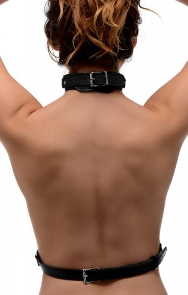 Female Chest Harness Black O/S | SexToy.com