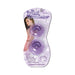 Lavender Femme Breast Stimulator in packaging featuring two silicone vibrating cups with jelly ticklers for targeted breast stimulation.
