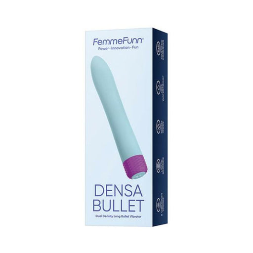 Femmefunn Densa Dual-density Long Bullet Silicone Light Blue | SexToy.com