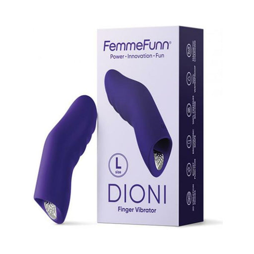 FemmeFunn Dioni Large Dark Purple | SexToy.com