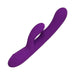 Purple Femme Funn Ultra Rabbit vibrator with dual stimulation arms and control buttons on the base.