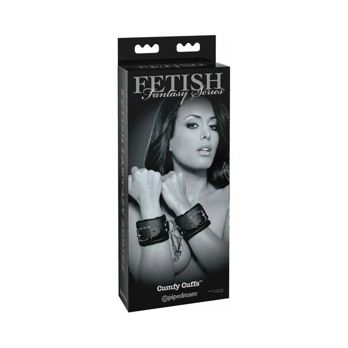 Fetish Fantasy Limited Edition Cumfy Cuffs Black - SexToy.com