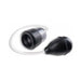 Black suction head pump with clear tubing and medical-style rubber squeeze bulb for adjustable vacuum stimulation.