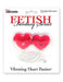 Fetish Fantasy Vibrating Heart Pasties Red | SexToy.com