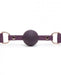 Fifty Shades Cherished Leather Ball Gag Purple | SexToy.com