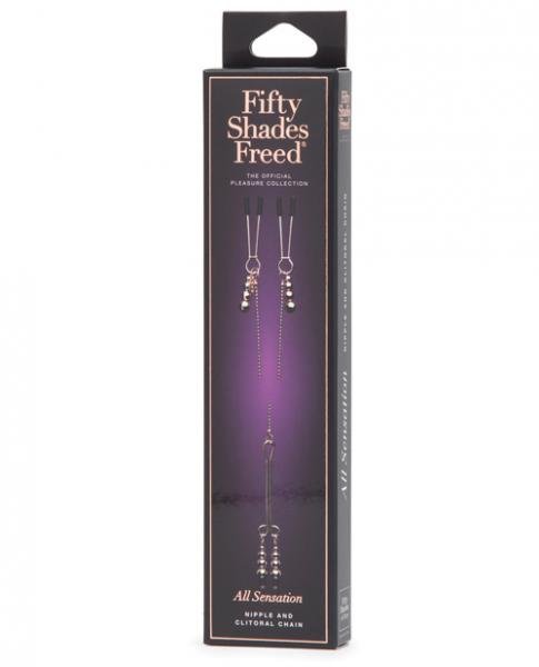 Fifty Shades Freed All Sensation Nipple & Clitoral Chain | SexToy.com