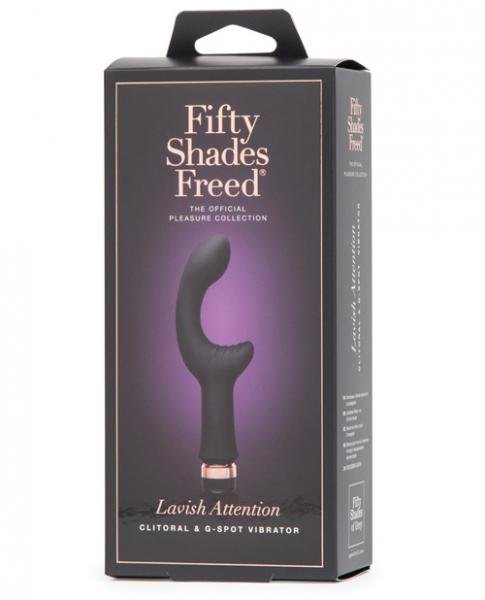 Fifty Shades Freed Lavish Attention G-Spot & Clitoral Vibrator | SexToy.com