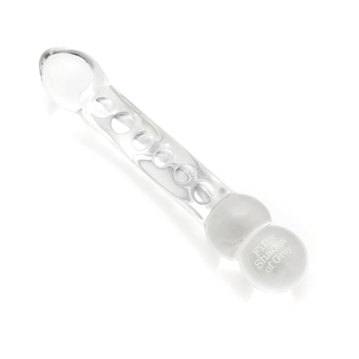 Fifty Shades of Grey Drive Me Crazy Glass Massage Wand | SexToy.com