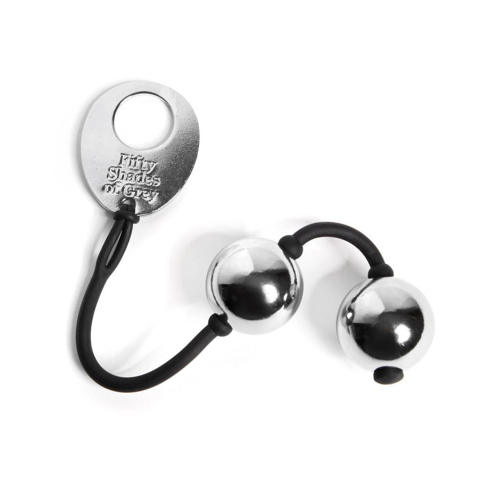 Fifty Shades of Grey Inner Goddess Silver Metal Pleasure Balls