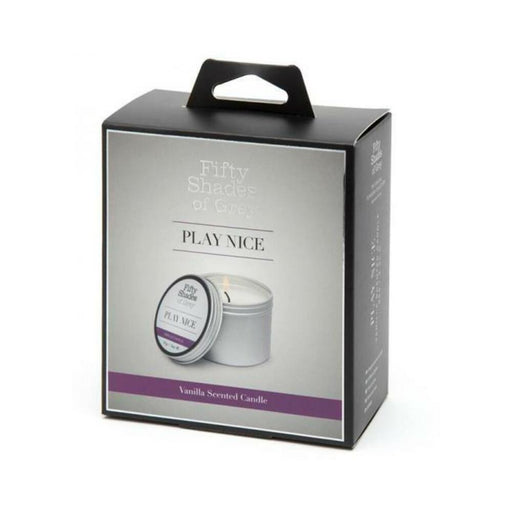 Fifty Shades Of Grey Play Nice Vanilla Candle 90 G | SexToy.com