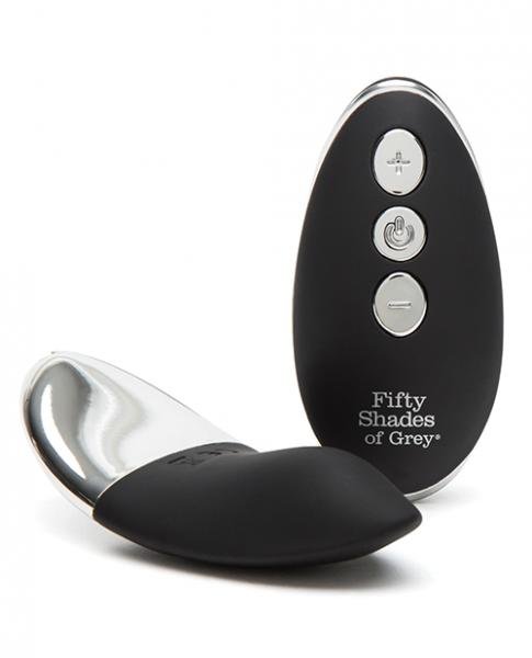 Fifty Shades Of Grey Relentless Vibrations Remote Control Panty Vibe Black | SexToy.com