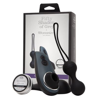Fifty Shades Of Grey Womanizer Desire Blooms Kit Black - SexToy.com
