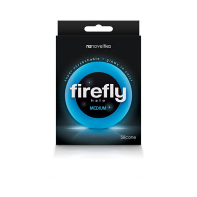 Firefly Halo Medium clear silicone glow-in-the-dark ring packaging by nsnovelties